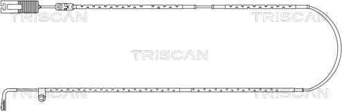 Triscan 8115 17010 - Warning Contact, brake pad wear autospares.lv