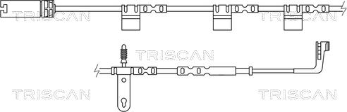 Triscan 8115 17013 - Warning Contact, brake pad wear autospares.lv