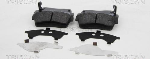 Triscan 8110 41011 - Brake Pad Set, disc brake autospares.lv