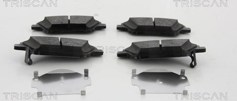 Triscan 8110 43041 - Brake Pad Set, disc brake autospares.lv