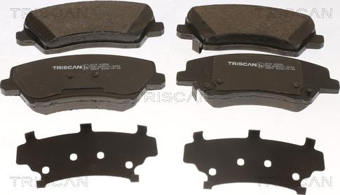 Triscan 8110 43056 - Brake Pad Set, disc brake autospares.lv