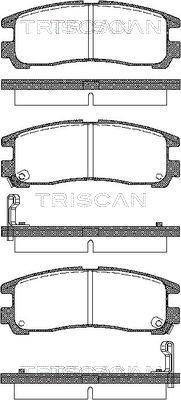 Motaquip VBP770 - Brake Pad Set, disc brake autospares.lv