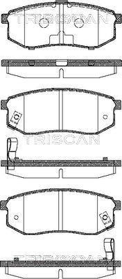 Triscan 8110 42016 - Brake Pad Set, disc brake autospares.lv