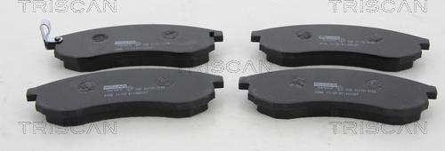 Triscan 8110 42027 - Brake Pad Set, disc brake autospares.lv