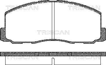 FORMA 362 - Brake Pad Set, disc brake autospares.lv