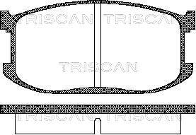 Lucas Diesel GDB252 - Brake Pad Set, disc brake autospares.lv