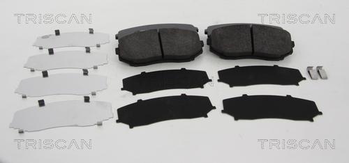 Triscan 8110 50030 - Brake Pad Set, disc brake autospares.lv