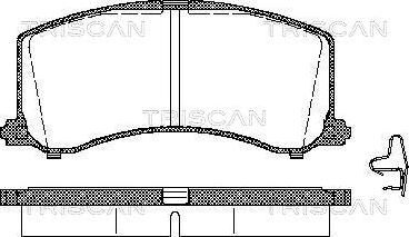 BOSCH 0 986 AB2 764 - Brake Pad Set, disc brake autospares.lv