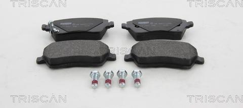 Triscan 8110 69017 - Brake Pad Set, disc brake autospares.lv