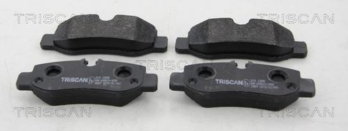 Triscan 8110 69022 - Brake Pad Set, disc brake autospares.lv