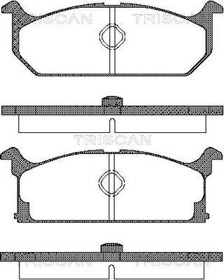 Spidan 31179 - Brake Pad Set, disc brake autospares.lv