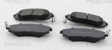 Triscan 8110 68190 - Brake Pad Set, disc brake autospares.lv