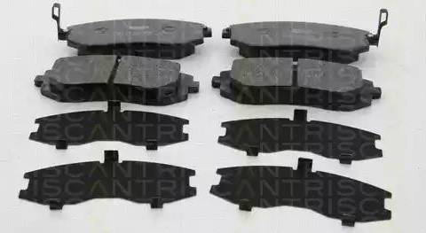 Triscan 8110 68180 - Brake Pad Set, disc brake autospares.lv