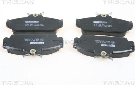 Triscan 8110 14009 - Brake Pad Set, disc brake autospares.lv