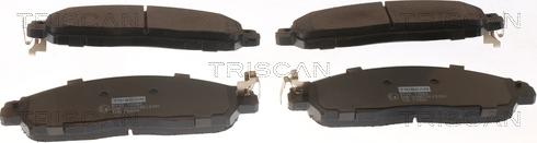 Triscan 8110 14084 - Brake Pad Set, disc brake autospares.lv