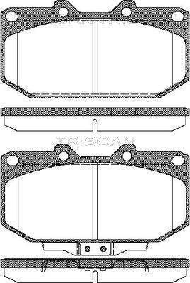 Spidan 31891 - Brake Pad Set, disc brake autospares.lv