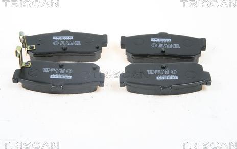 Triscan 8110 14038 - Brake Pad Set, disc brake autospares.lv