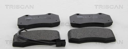 Triscan 8110 15056 - Brake Pad Set, disc brake autospares.lv