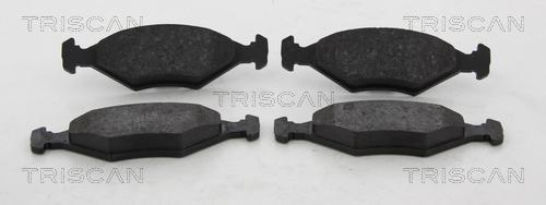 Triscan 8110 15058 - Brake Pad Set, disc brake autospares.lv