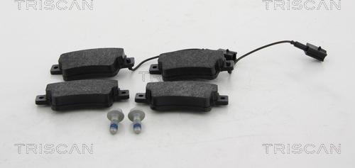 Triscan 8110 15064 - Brake Pad Set, disc brake autospares.lv