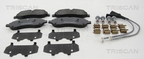 Triscan 8110 16034 - Brake Pad Set, disc brake autospares.lv