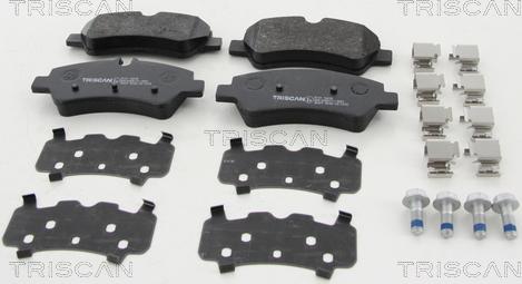 Triscan 8110 16030 - Brake Pad Set, disc brake autospares.lv