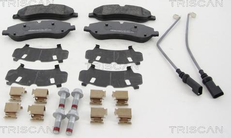 Triscan 8110 16031 - Brake Pad Set, disc brake autospares.lv