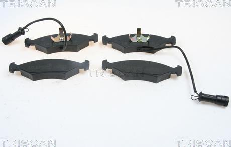 Triscan 8110 16817 - Brake Pad Set, disc brake autospares.lv