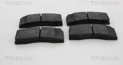 Triscan 8110 10593 - Brake Pad Set, disc brake autospares.lv