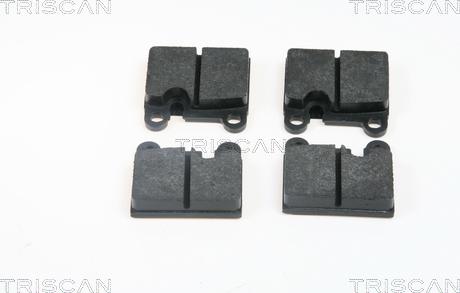 Triscan 8110 10545 - Brake Pad Set, disc brake autospares.lv