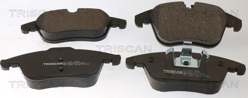 Triscan 8110 10556 - Brake Pad Set, disc brake autospares.lv