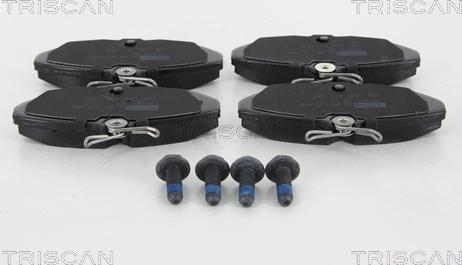 Triscan 8110 10580 - Brake Pad Set, disc brake autospares.lv