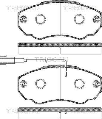 Pilenga FD-P 7340 - Brake Pad Set, disc brake autospares.lv