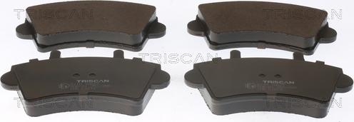 Triscan 8110 10527 - Brake Pad Set, disc brake autospares.lv