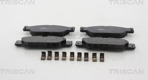 Triscan 8110 10579 - Brake Pad Set, disc brake autospares.lv