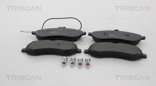 Triscan 8110 10574 - Brake Pad Set, disc brake autospares.lv