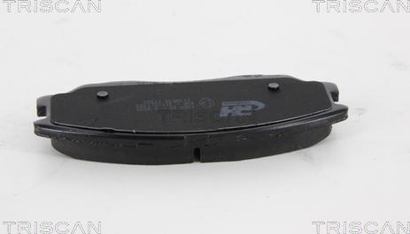 Triscan 8110 10573 - Brake Pad Set, disc brake autospares.lv