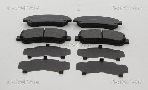 Triscan 8110 10577 - Brake Pad Set, disc brake autospares.lv