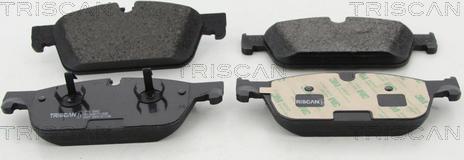 Triscan 8110 10602 - Brake Pad Set, disc brake autospares.lv