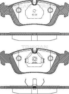 Ferodo FCP1300H - Brake Pad Set, disc brake autospares.lv