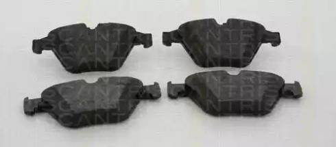 Triscan 8110 11046 - Brake Pad Set, disc brake autospares.lv