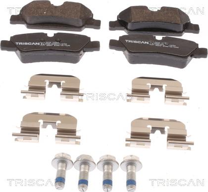 Triscan 8110 11063 - Brake Pad Set, disc brake autospares.lv