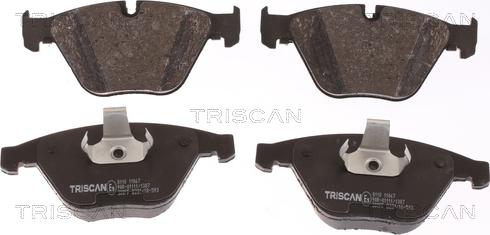 Triscan 8110 11067 - Brake Pad Set, disc brake autospares.lv