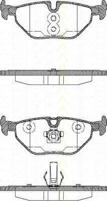 Triscan 8110 11009 - Brake Pad Set, disc brake autospares.lv