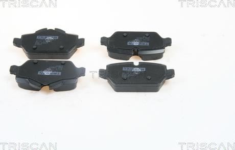 Triscan 8110 11024 - Brake Pad Set, disc brake autospares.lv