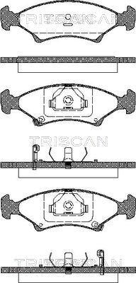 BENDIX 572388 - Brake Pad Set, disc brake autospares.lv