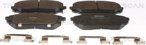 Triscan 8110 18035 - Brake Pad Set, disc brake autospares.lv