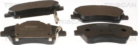 Triscan 8110 18036 - Brake Pad Set, disc brake autospares.lv