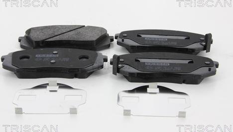 Triscan 8110 18024 - Brake Pad Set, disc brake autospares.lv