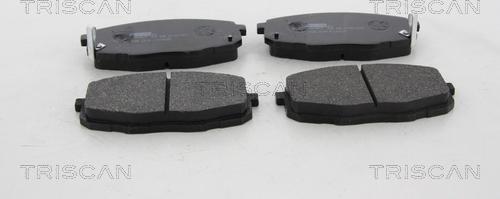 Triscan 8110 18023 - Brake Pad Set, disc brake autospares.lv